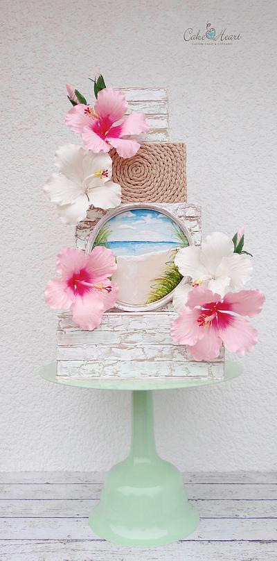 Sweet Summer Collaboration ~ Cake By The Ocean - Cake by Cake Heart