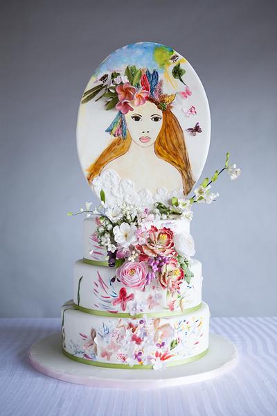 Boho Beauty  - Cake by Danijela Lilchickcupcakes