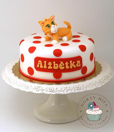 Cute Kitten Cake - Cake by Michaela Fajmanova