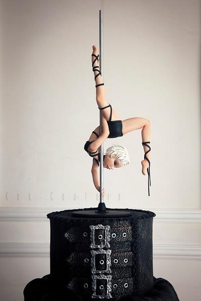 Pole Dancer - Cake by Kek Couture