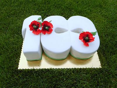 Birthday cake - 100 years  - Cake by Janka