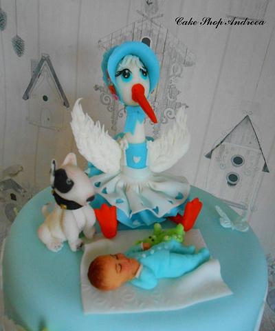 Leonard Baptism Cake - Cake by lizzy puscasu 