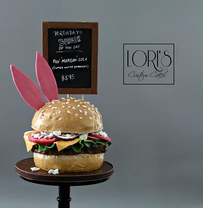 Bob’s Burgers 🍔 cake  - Cake by Lori Mahoney (Lori's Custom Cakes) 