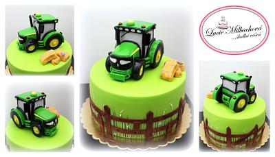 Tractor - Cake by Lucie Milbachová (Czech rep.)