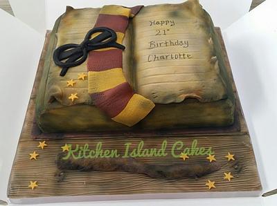 Harry Potter cake - Cake by Kitchen Island Cakes