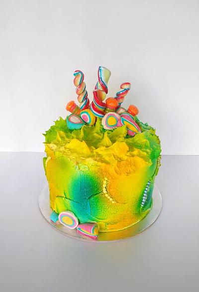 Colorful cake - Cake by Dari Karafizieva