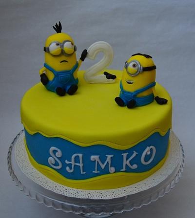 Minions cake - Cake by m.o.n.i.č.k.a