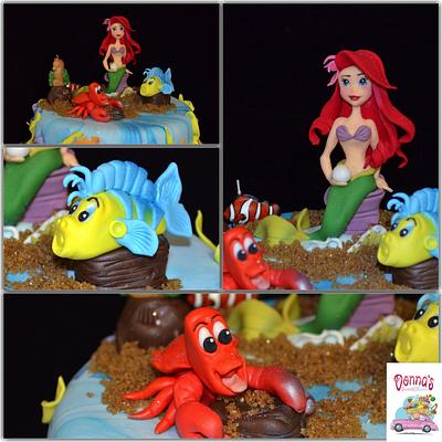 The Mermaid Princess............ by Donna's Sweets & Events Athens Greece - Cake by Cakeladygreece