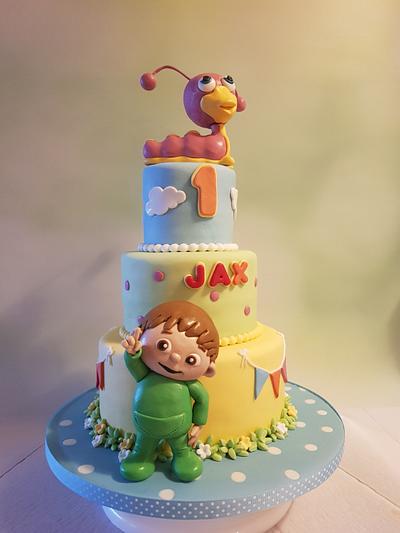 Baby tv cake - Cake by Anneke van Dam