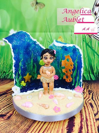 Moana  - Cake by Angelica Aublet