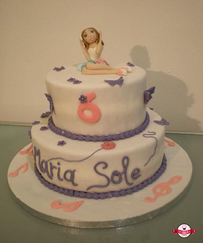 Violetta Cake! - Cake by Wilma