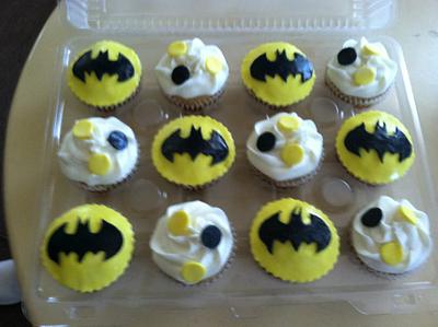 Batman Cupcakes - Cake by Michelle Allen