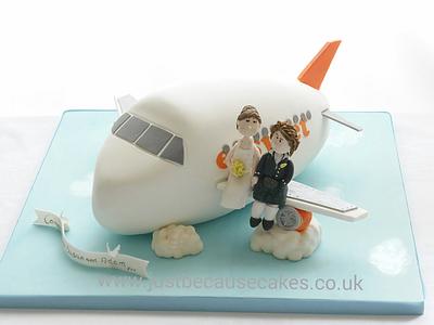 Flying in love - Cake by Just Because CaKes