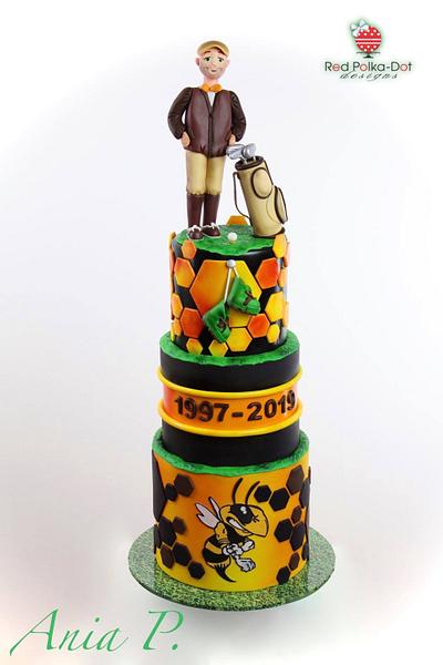 Army retirement cake - Cake by RED POLKA DOT DESIGNS (was GMSSC)