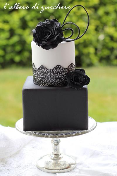 Black & White passion - Cake by L'albero di zucchero