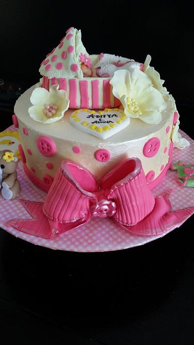 Baby Shower Cake number 2  - Cake by CAKE RAGA
