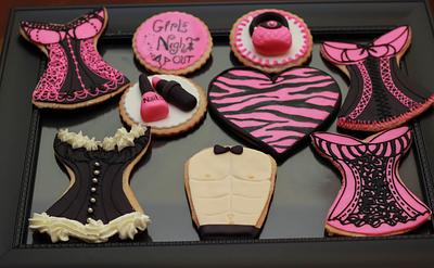 Girls night out cookies - Cake by Cakes and Takes