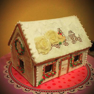 Casa de Navidad - Cake by Yolanda