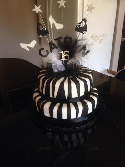 16 th birthday cake - Cake by ssliceofheaven8361