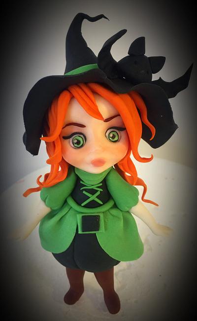 Pretty witch! - Cake by Ele Lancaster