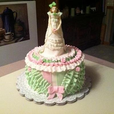 Victorian Lady Cake - Cake by Patty Cake's Cakes