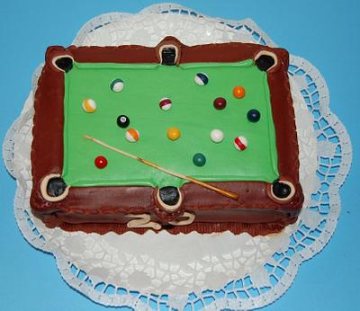 Pool - Cake by Maribel Silva