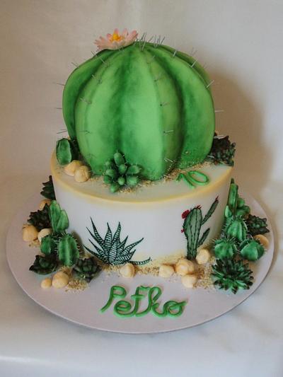 Cactus cake - Cake by Veronika