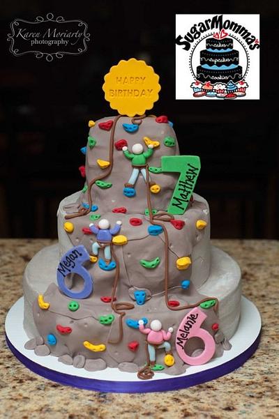 Rock Climbing Cake - Cake by SugarMommas Custom Cakes