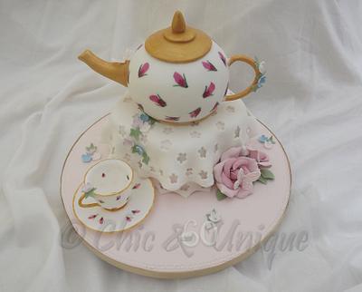Tea for one - Cake by Sharon Young