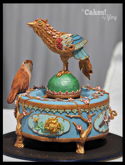 The Nightingale (by Hans Christian Andersen) - Cake by Cakes! by Ying