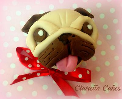 Who Let The Dogs Out? - Pug Pupcakes - Cake by Clairella Cakes 