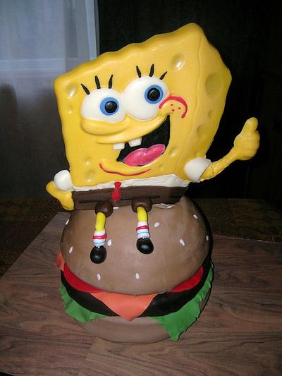 Sponge Bob cake - Cake by Mojo3799