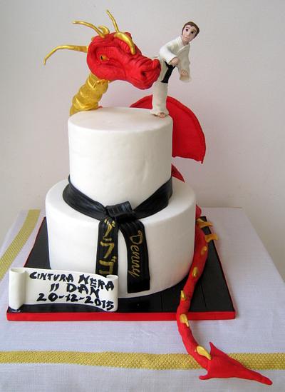 Karate Cake - Cake by Tiziana Inn