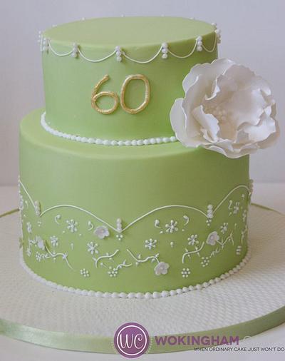 60th Birthday cake - Cake by Fiso