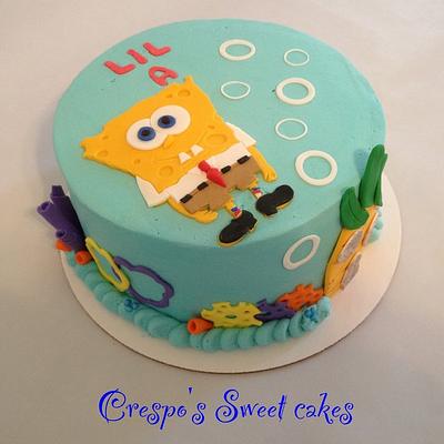 Sponge Bob  - Cake by Jenifer Crespo-Martinez 