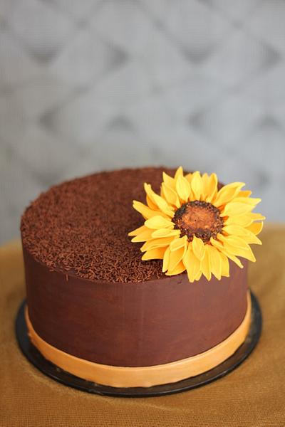 The sunflower - Cake by Teena
