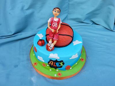 basketball cake - Cake by Suciu Anca
