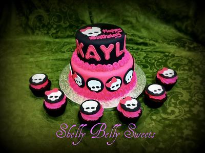 Monster High theme - Cake by Shelly Vance