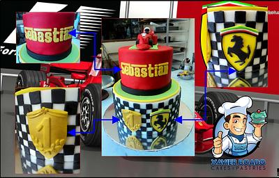 F1 themed bday cake - Cake by Xavier Boado