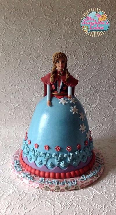 Princess Anna  - Cake by MrsSunshinesCakes
