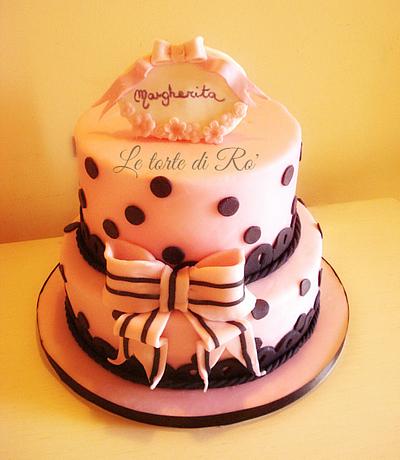 20th birthday girl cake - Cake by LE TORTE DI RO'
