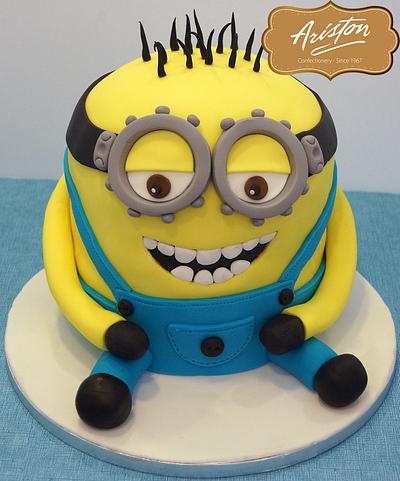 MINION 3 D CAKE ! - Cake by ARISTON CONFECTIONERY