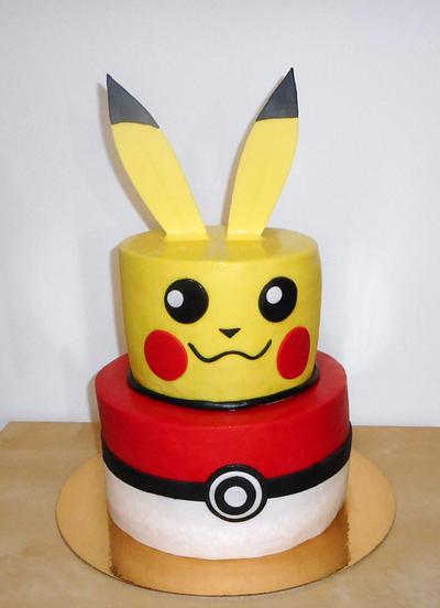Pokemon inspiration  - Cake by Janka