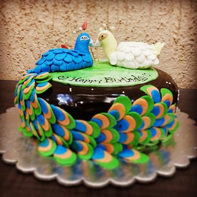LOVELY ANNIVERSARY CAKE - Cake by SHREYA KHEMKA