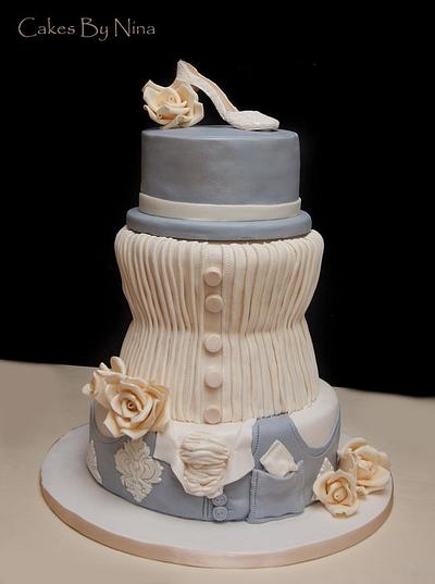 The Wedding Outfit - Cake by Cakes by Nina Camberley