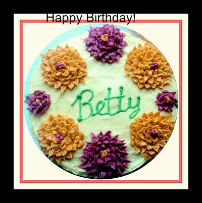 Happy Birthday Betty - Cake by Goreti