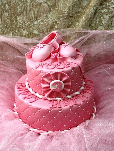 Ballet shoes & tutu cake - Cake by The House of Cakes Dubai