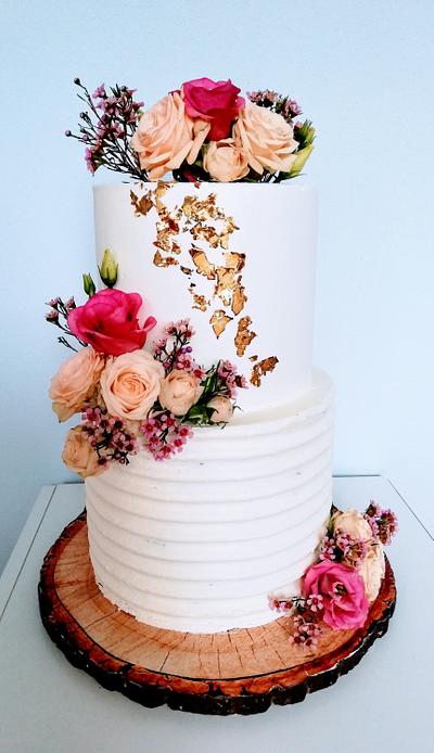 Wedding cake - Cake by alenascakes