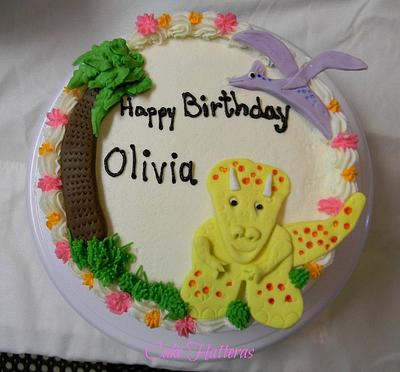 Dino's for Olivia - Cake by Donna Tokazowski- Cake Hatteras, Martinsburg WV