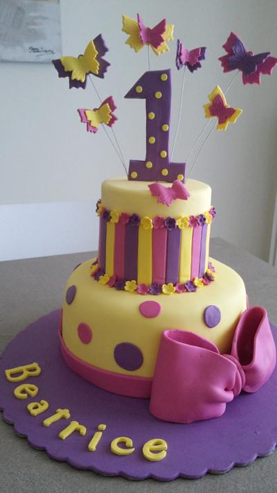 First Birthday Cake - Cake by hardea